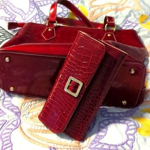 Beautiful Maroon Arcadia Purse